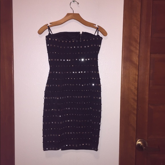 Y2k vintage Bebe embellished strapless Jessica rabbit dress - Picture 12 of 15